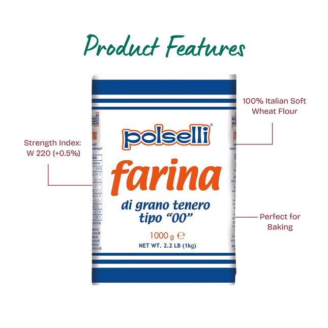 POLSELLI "00" Multi-Purpose Flour 1kg