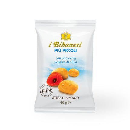 I BIBANESI - CLASSIC Chunky Bread Bites with Extra Virgin Olive Oil 40g